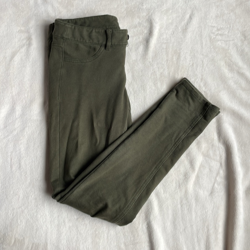 Mossimo Olive Green Jeggings
